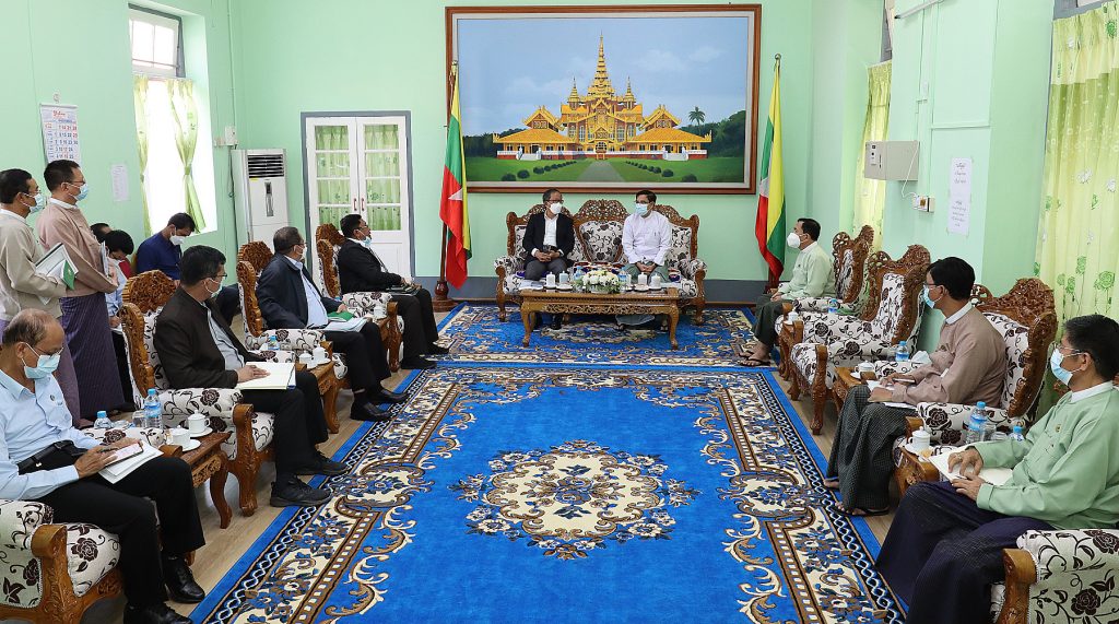 ပဲခူးတိုင်းဒေသကြီး ၏ လယ်ယာကဏ္ဍ ဖွံ့ဖြိုးတိုးတက်ရေး နှင့် စိုက်ပျိုး မွေးမြူရေး အခြေခံသော ကုန်ထုတ်လုပ်မှု လုပ်ငန်းများ တိုးတက်ရေး လုပ်ငန်းညှိနှိုင်း ဆွေးနွေး